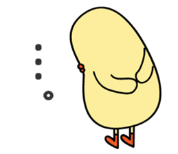 Mr.chick"HIYOKO-san" sticker #5205852