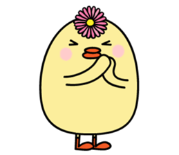 Mr.chick"HIYOKO-san" sticker #5205858