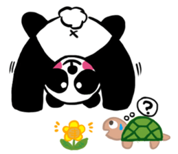 The playful panda! sticker #5206601