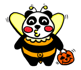 The playful panda! sticker #5206602