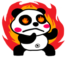 The playful panda! sticker #5206616