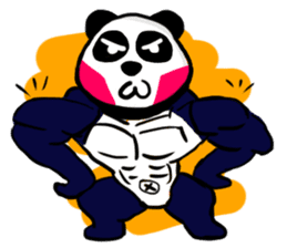 The playful panda! sticker #5206617