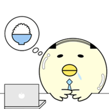 Chick bulb [Job] sticker #5207535