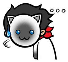 Mask of Meow sticker #5207843