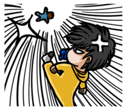 pacifier boy sticker #5207981