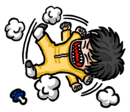 pacifier boy sticker #5207983