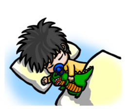 pacifier boy sticker #5208010