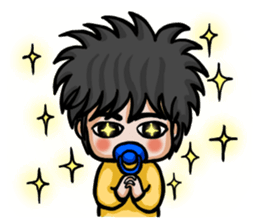 pacifier boy sticker #5208017