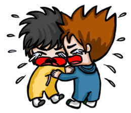 pacifier boy sticker #5208018