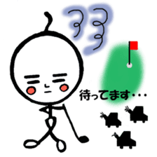 mikio and sakiko's golf dairy sticker #5208525