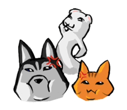 Cat&dog&ferret sticker #5208736