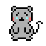 Animal dot picture sticker #5209142