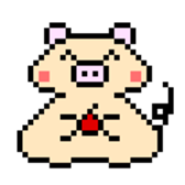 Animal dot picture sticker #5209162