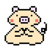 Animal dot picture sticker #5209164