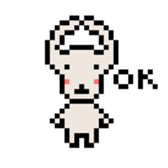 Animal dot picture sticker #5209168