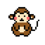 Animal dot picture sticker #5209175