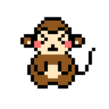 Animal dot picture sticker #5209176