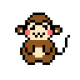 Animal dot picture sticker #5209178