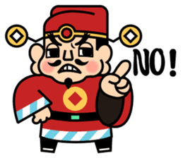 God of Wealth sticker #5209755