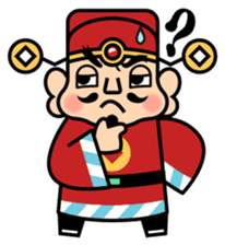 God of Wealth sticker #5209770