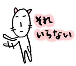 He is always unmotivated. sticker #5210331