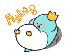Mr. King penguin sticker #5210361