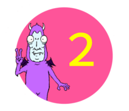 Angel-kun & Devil-san sticker #5210710