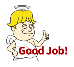 Angel-kun & Devil-san sticker #5210726