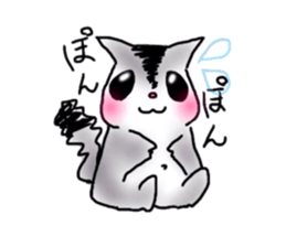 flying squirrel life sticker #5210995