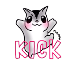 flying squirrel life sticker #5211000