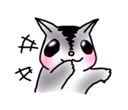 flying squirrel life sticker #5211016