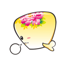 flying lanterns baby sticker #5211115