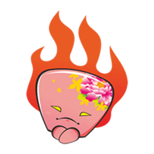 flying lanterns baby sticker #5211120