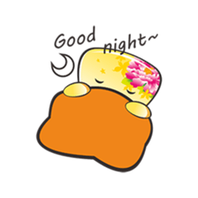 flying lanterns baby sticker #5211126