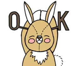 Jackalope sticker #5211140