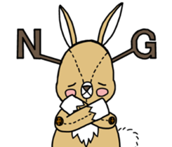 Jackalope sticker #5211141