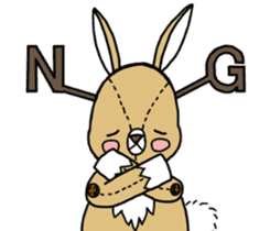 Jackalope sticker #5211141