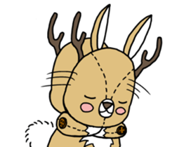 Jackalope sticker #5211144