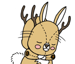 Jackalope sticker #5211144