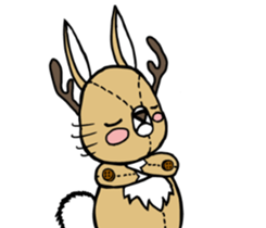 Jackalope sticker #5211146
