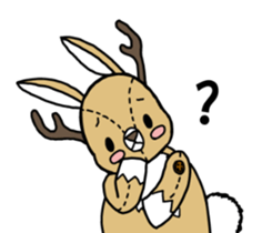 Jackalope sticker #5211147