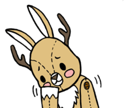 Jackalope sticker #5211151