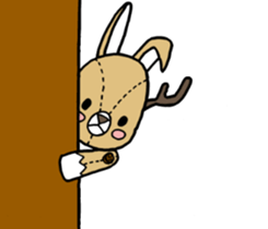 Jackalope sticker #5211152