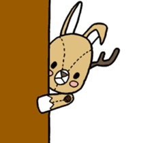Jackalope sticker #5211152
