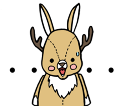 Jackalope sticker #5211153