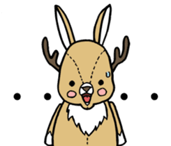 Jackalope sticker #5211153