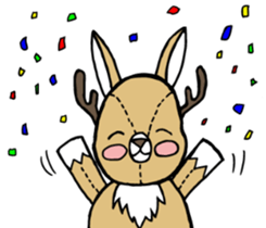 Jackalope sticker #5211156