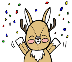 Jackalope sticker #5211156