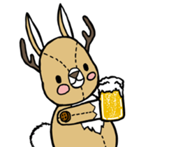 Jackalope sticker #5211157