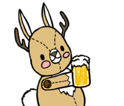 Jackalope sticker #5211157
